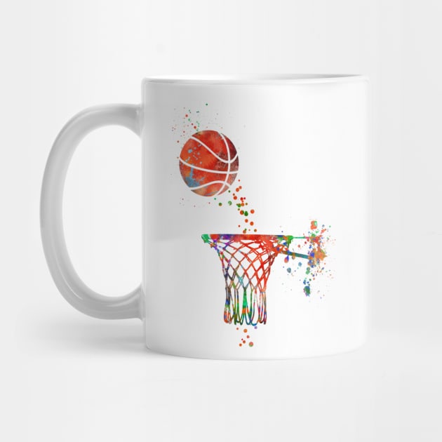 Basketball ball by RosaliArt